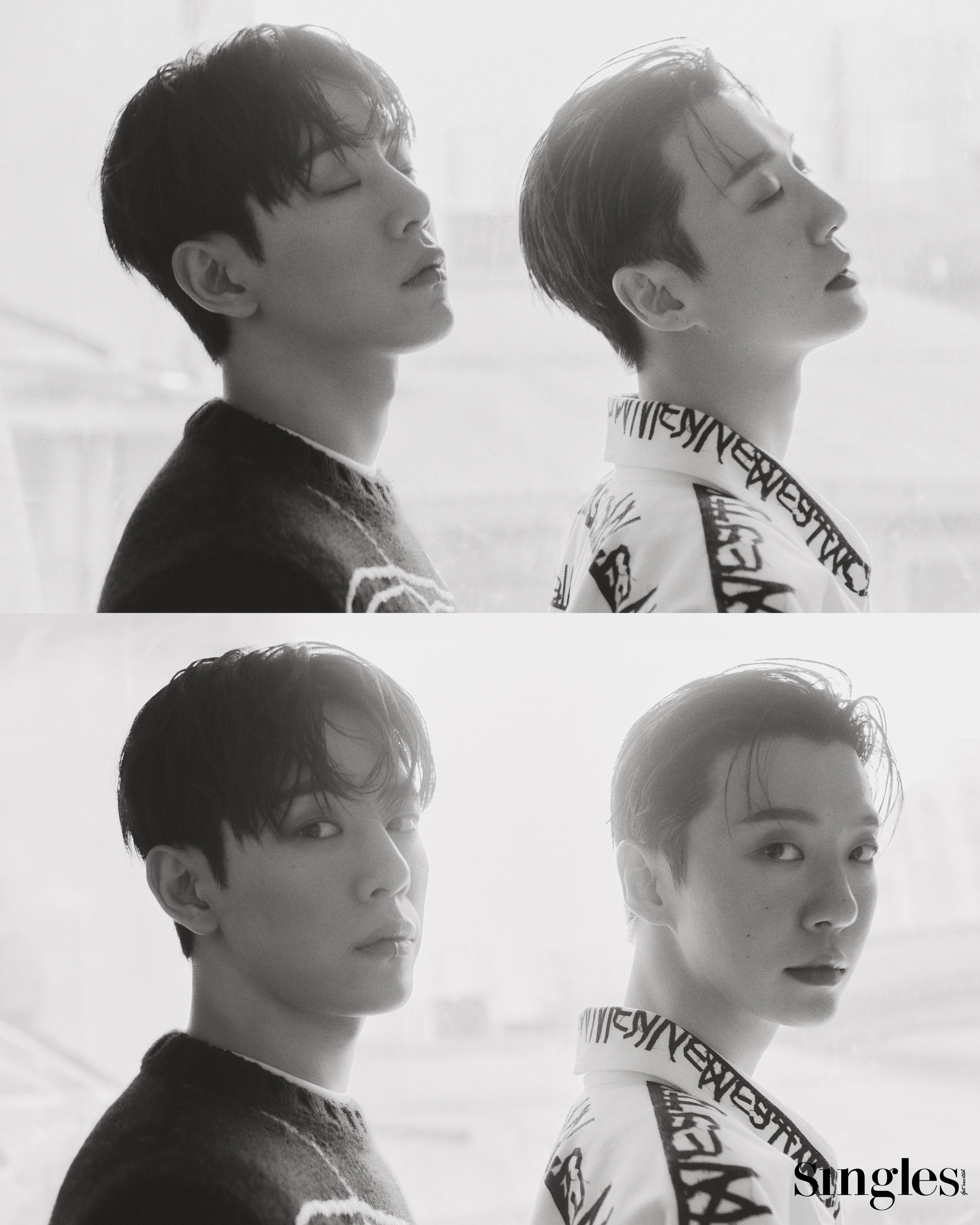 싱글즈 방정유문 화보 이미지, BAP 화보, 방용국. 정대현, 유영재, 문종업, 싱글즈 BAP 화보, BAP 워리어, BAP 원샷, BAP 화보